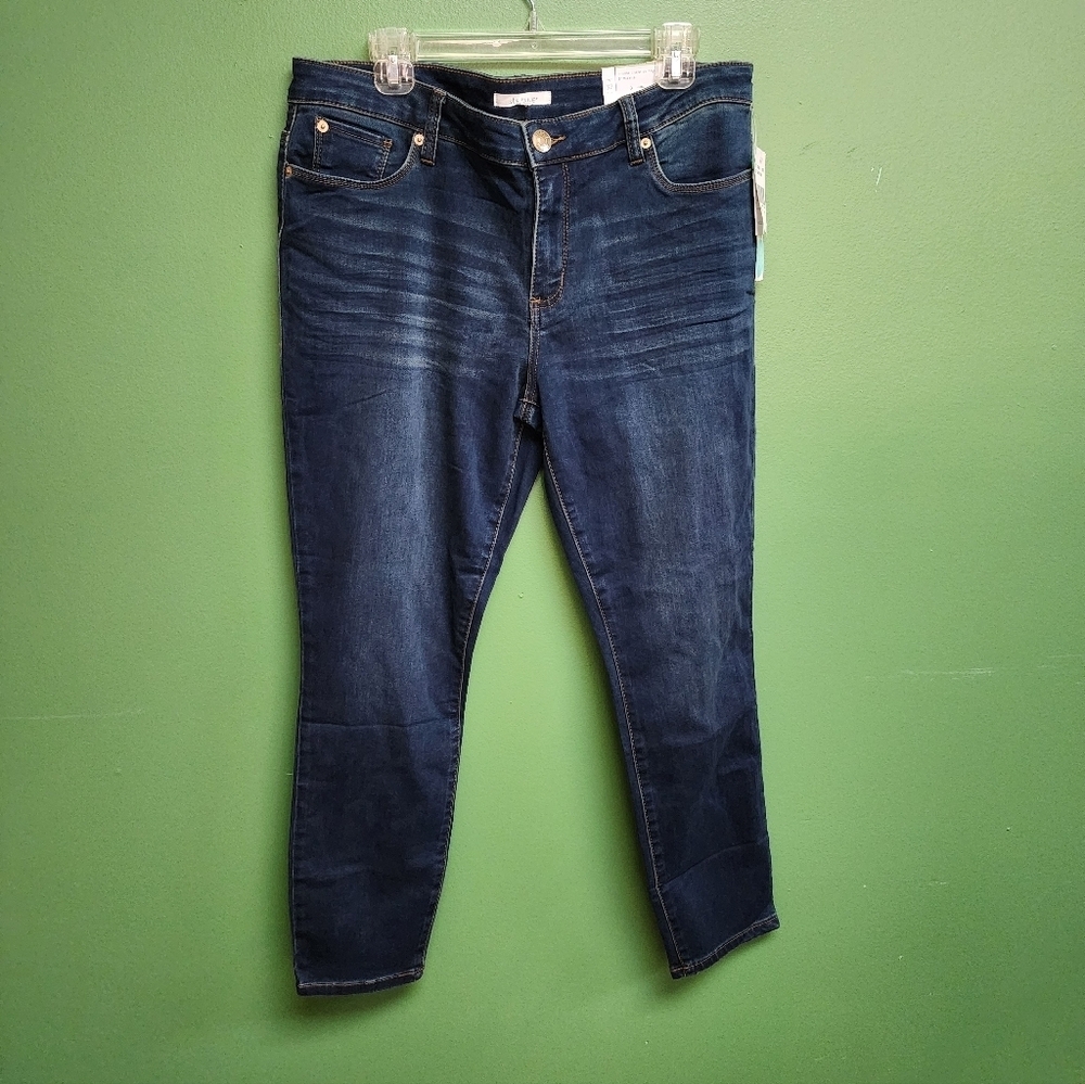 STS Blue Emma Ankle Skinny Jeans | Size 32 | Mid-Rise | Stitch Fix | NWT